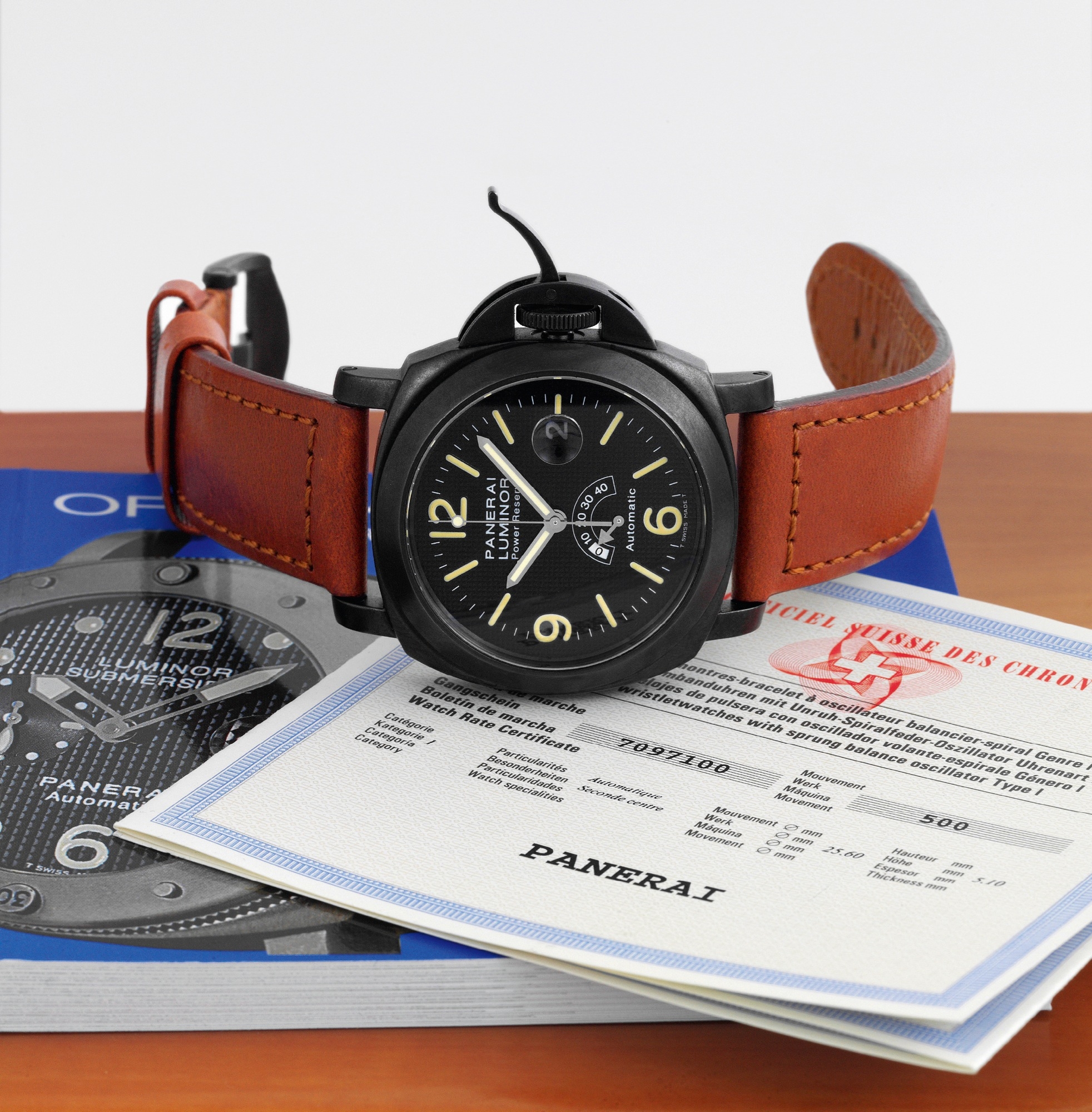 Panerai PAM00028 : Luminor Power Reserve PVD