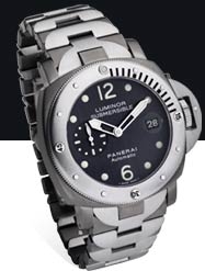 Panerai PAM00106 : Luminor Submersible Anthracite Titanium / Steel