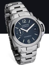 Panerai PAM00120 : Luminor Marina Automatic 40mm Blue
