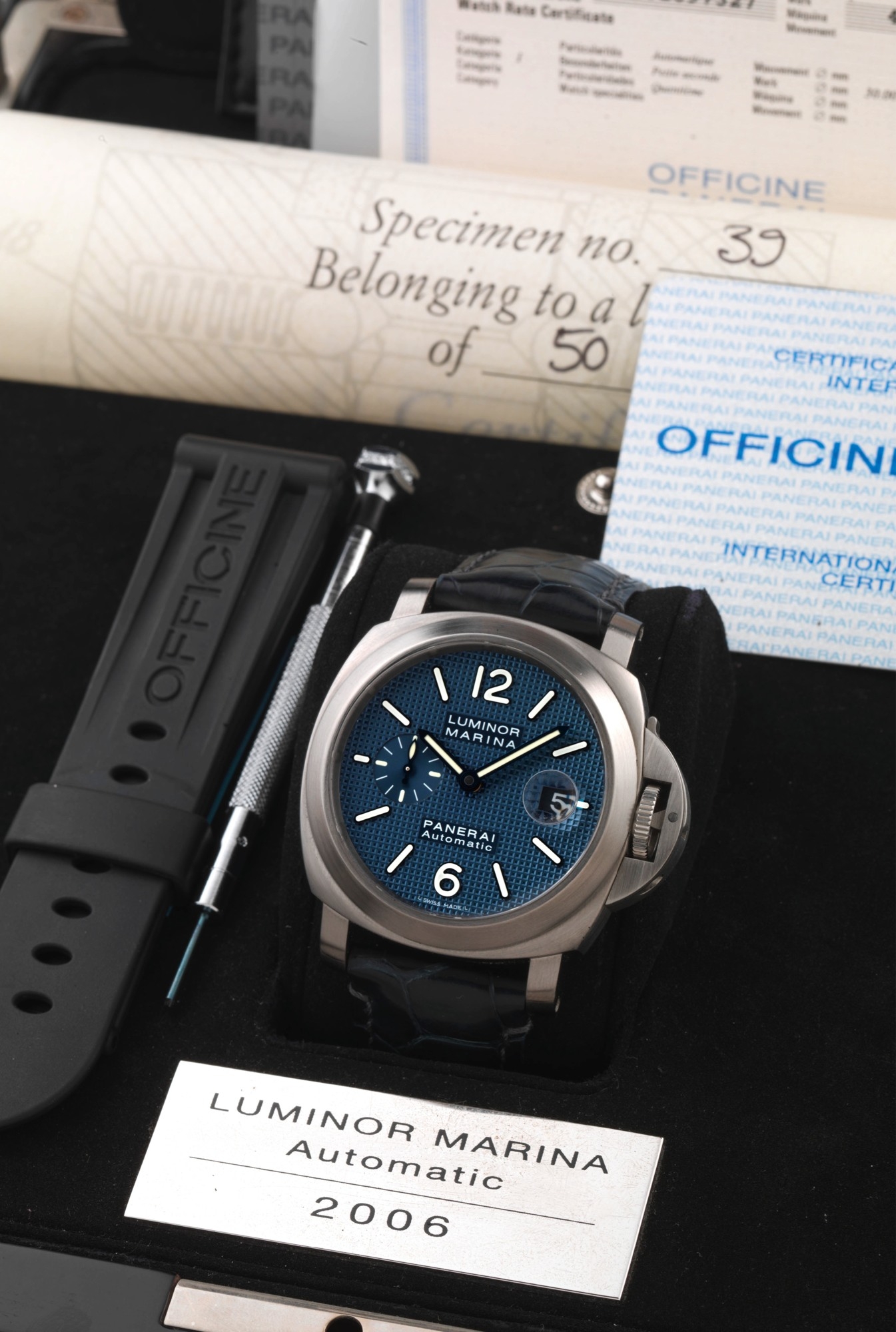Panerai PAM00230 : Luminor Marina Fagnola Torino