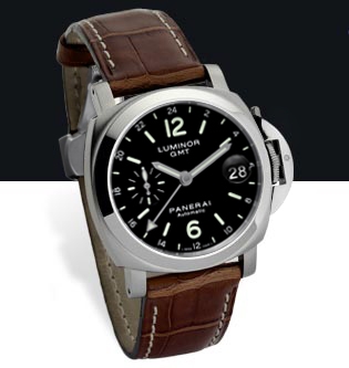 Panerai PAM00244 : Luminor GMT Black