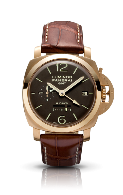 Panerai PAM00289 : Luminor 1950 8 Days GMT Oro Rosa