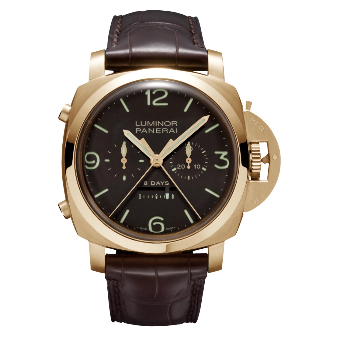 Panerai PAM00319 : Luminor 1950 8 Days Rattrapante
