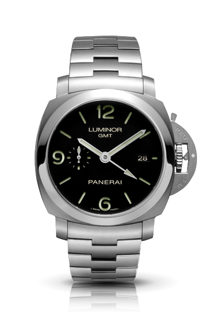 Panerai PAM00329 : Luminor 1950 3 Days GMT Automatic Acciaio 44mm Bracelet
