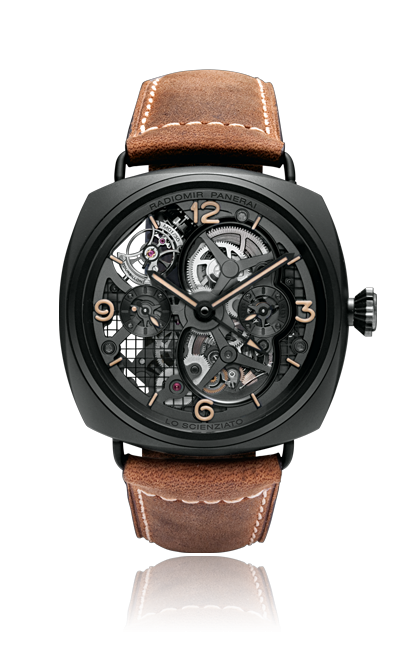 Panerai PAM00348 : Radiomir Tourbillon GMT Ceramica Lo Scienziato
