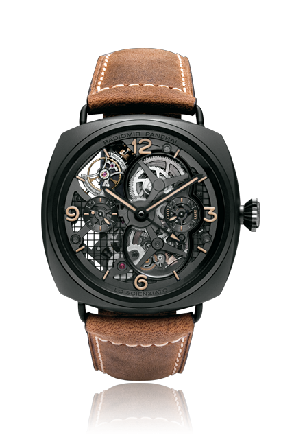 Panerai PAM00350 : Radiomir Tourbillon GMT Ceramica Lo Scienziato