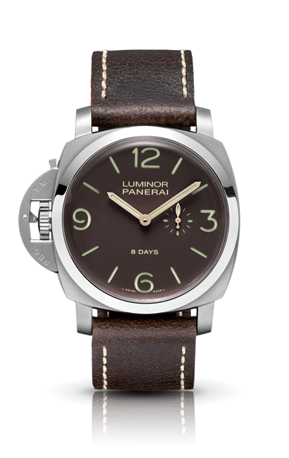 Panerai PAM00368 : Luminor 1950 Left-Handed 8 Days Titanio