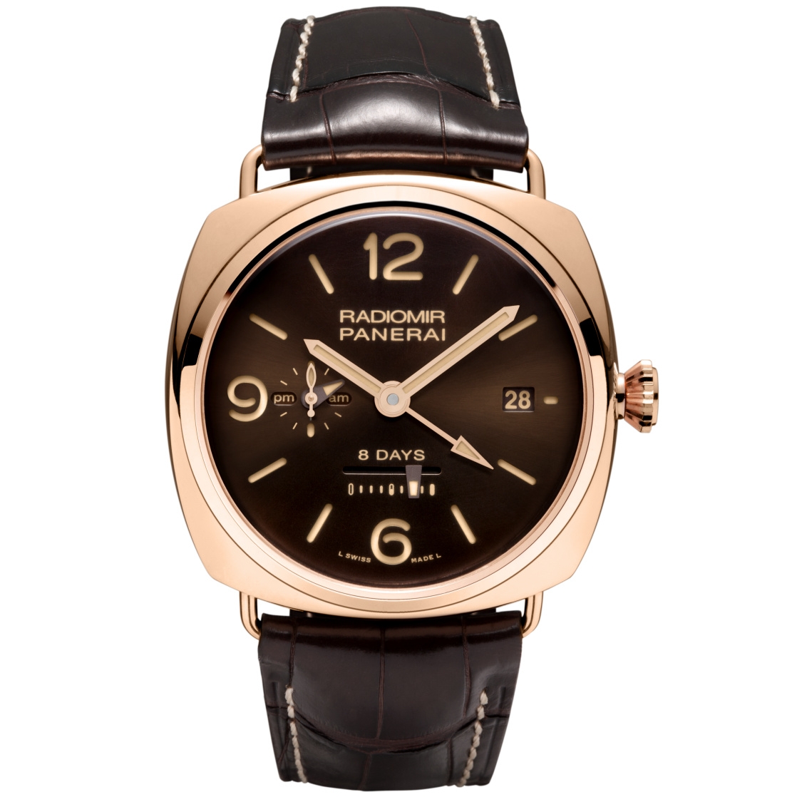 Panerai PAM00395 : Radiomir 8 Days GMT Oro Rosso