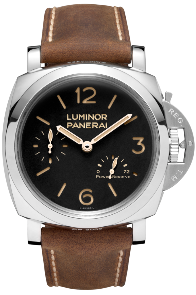 Panerai PAM00423 : Luminor 1950 47 3 Days Power Reserve Stainless Steel / Black