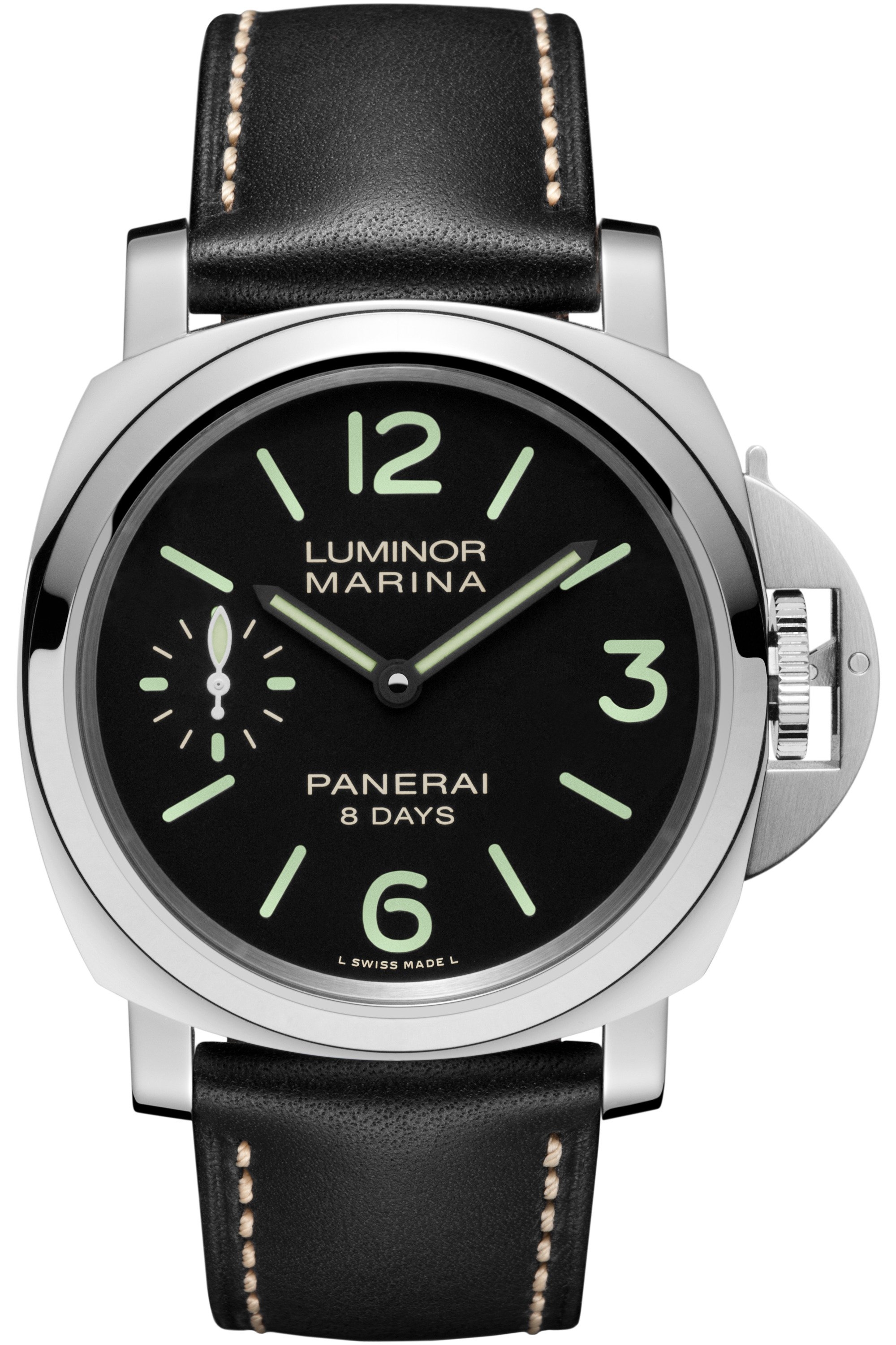 Panerai PAM00510 : Luminor Marina 44 8 Days Stainless Steel / Black