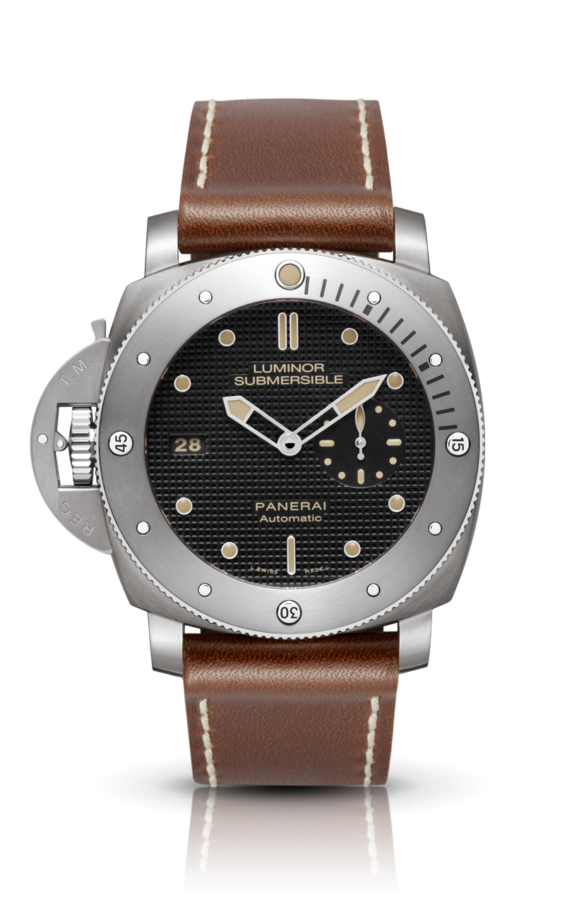 Panerai PAM00569 : Luminor 1950 Submersible Left-Handed 3 Days Automatic Titanio