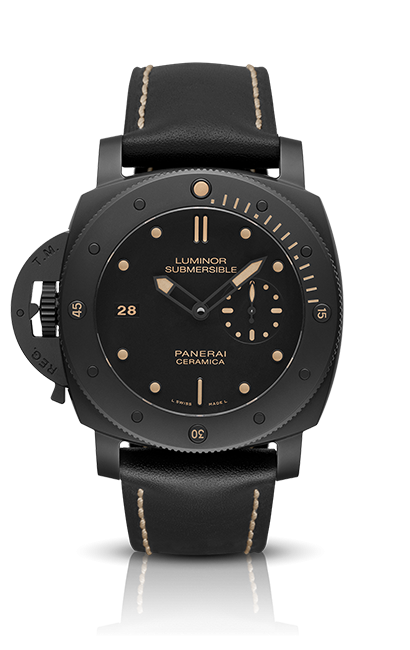 Panerai PAM00607 : Luminor Submersible 1950 Left-Handed 3 Days Automatic Ceramica