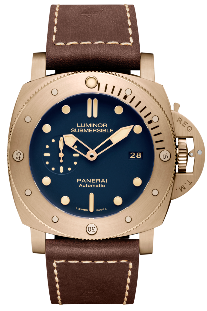 Panerai PAM00671 : Luminor Submersible 1950 3 Days Automatic Bronzo Blue
