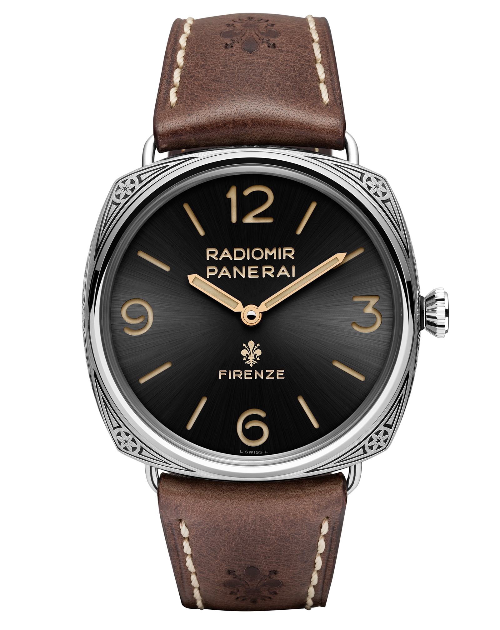 Panerai PAM00672 : Radiomir Firenze 3 Days Acciaio Engraved II