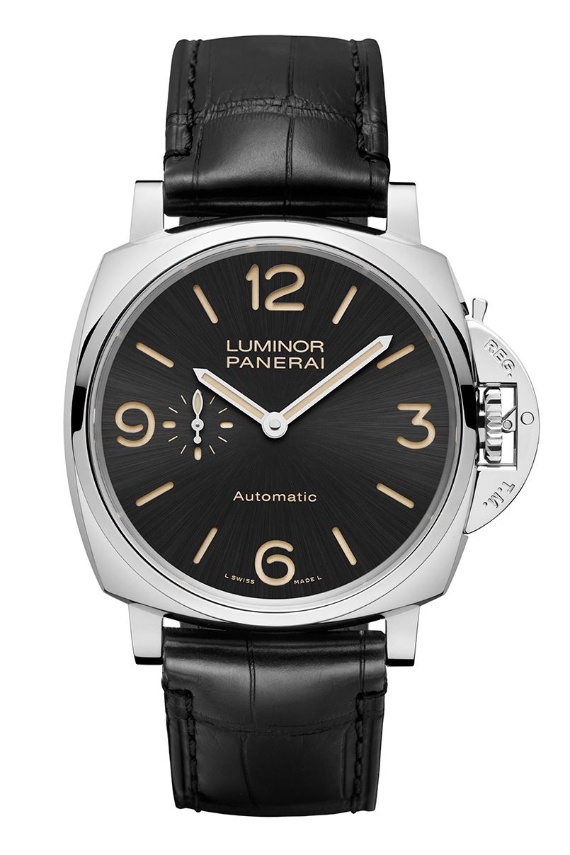 Panerai PAM00674 : Luminor Due 45 3 Days Automatic Stainless Steel / Black