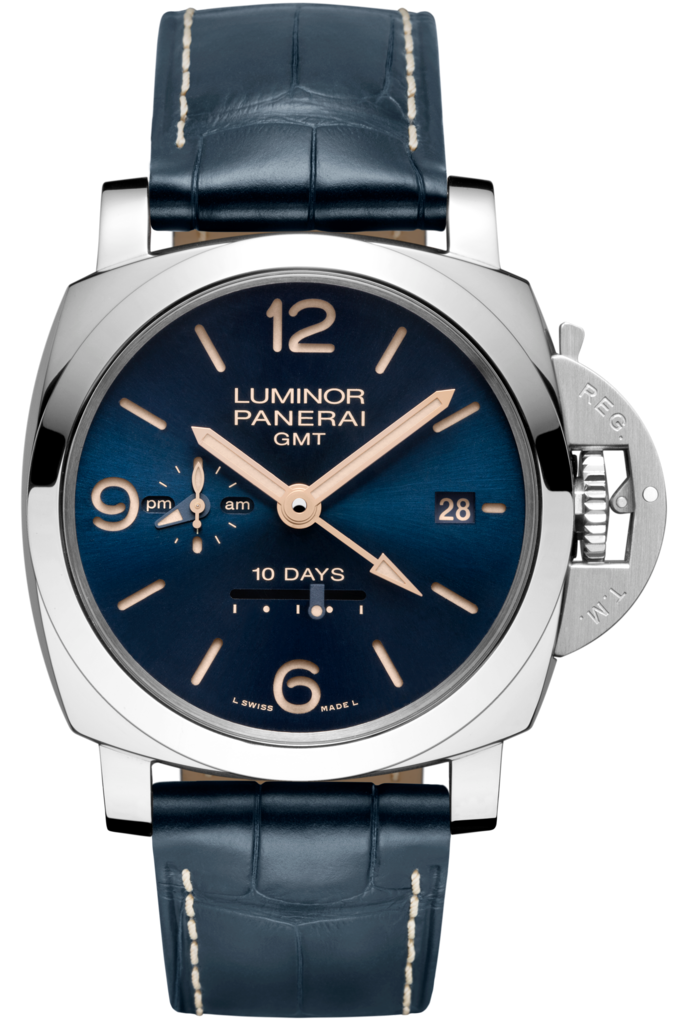 Panerai PAM00689 : Luminor 1950 10 Days GMT Automatic Acciaio Boutique Blue