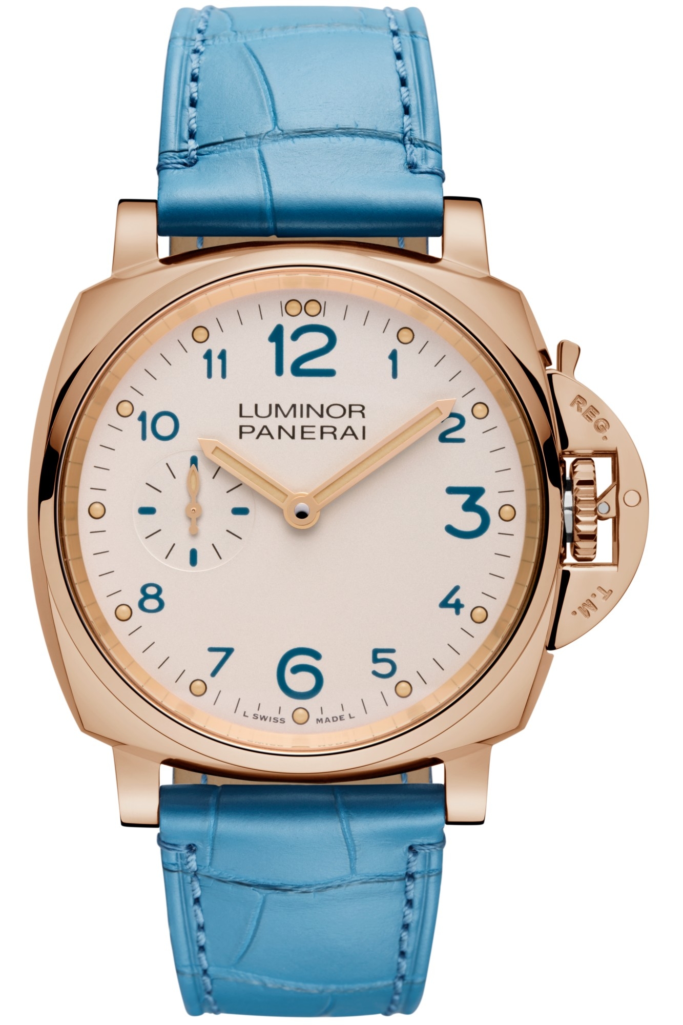 Panerai PAM00741 : Luminor Due 42 3 Days Red Gold / White