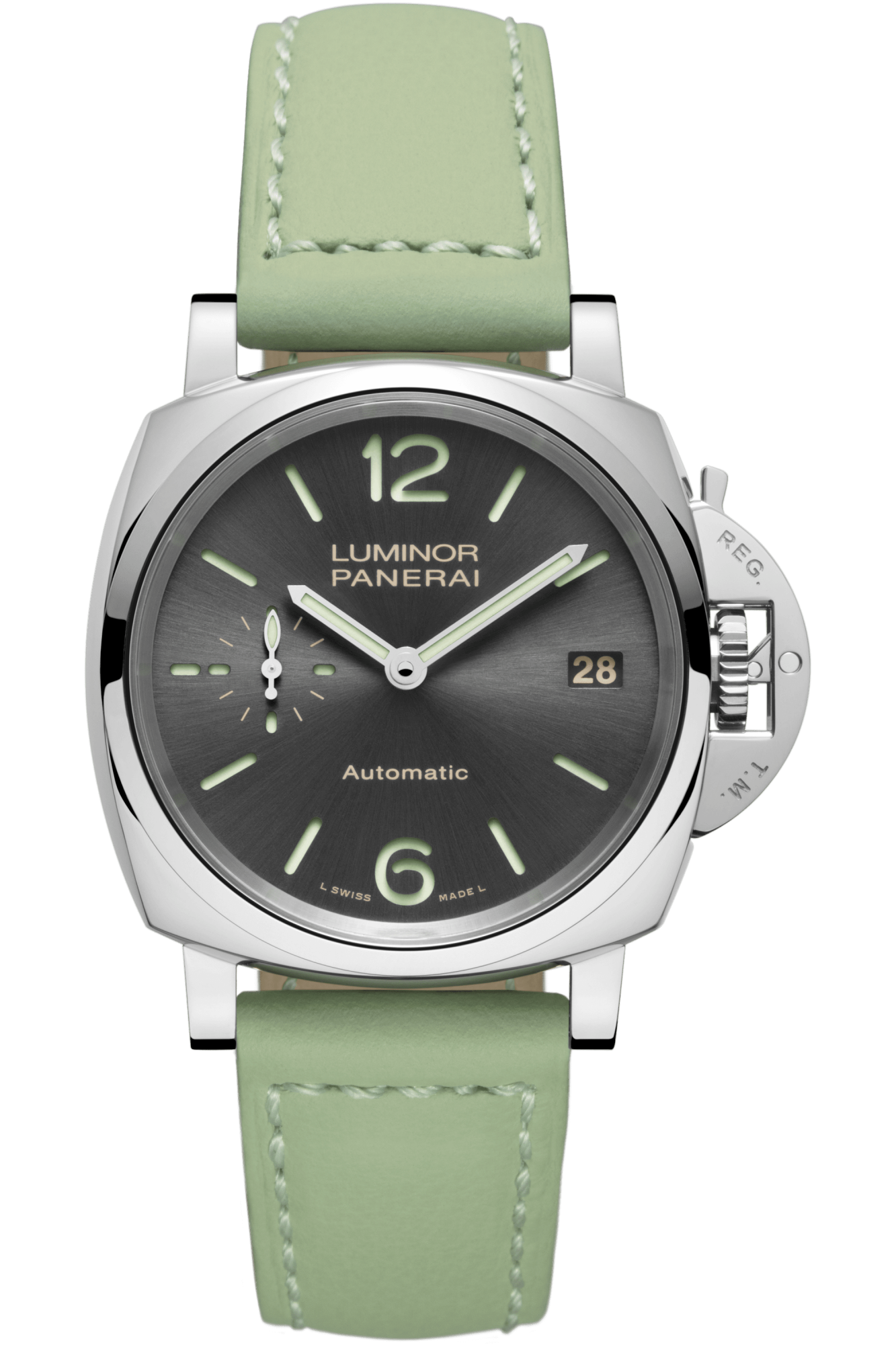 Panerai PAM00755 : Luminor Due 38 Automatic Stainless Steel / Grey