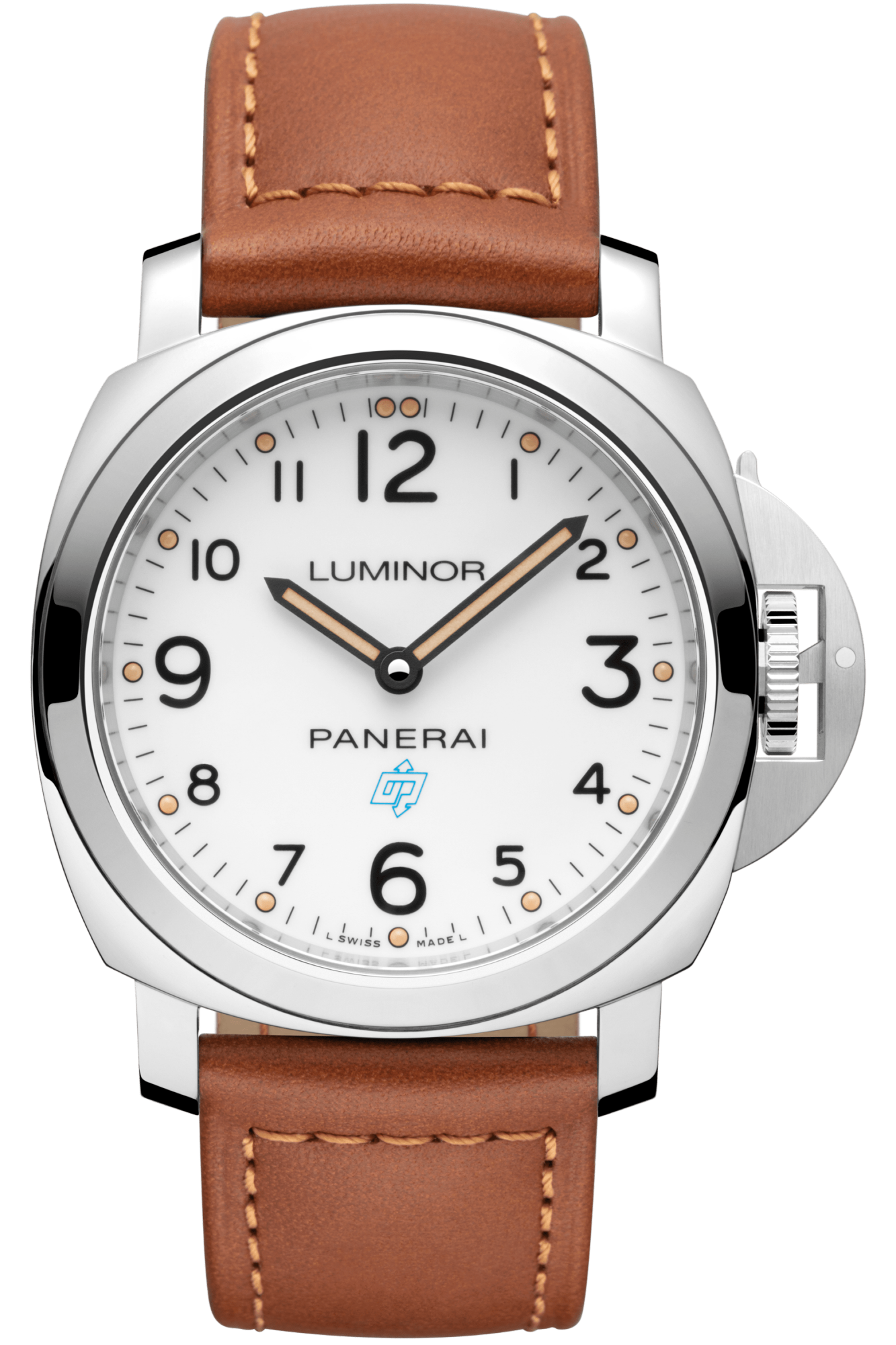 Panerai PAM00775 : Luminor Base 44 Logo 3 Days White / Blue OP