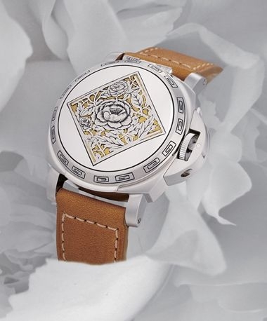 Panerai PAM00802 : Lumior Sealand Shanghai Paeonia