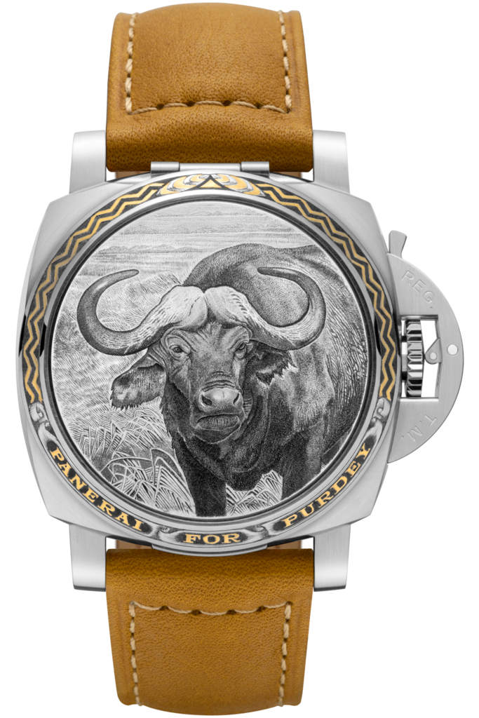 Panerai PAM00855 : Luminor 1950 3 Days Automatic Acciaio Sealand for Purdey Buffalo
