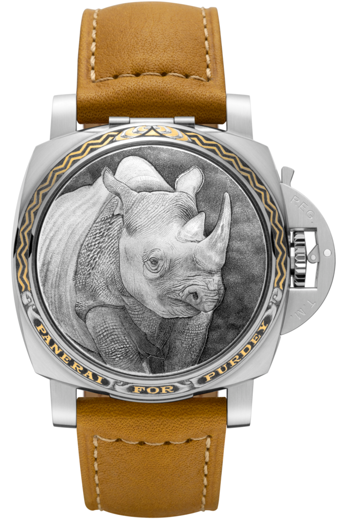 Panerai PAM00857 : Luminor 1950 3 Days Automatic Acciaio Sealand for Purdey Rhinoceros