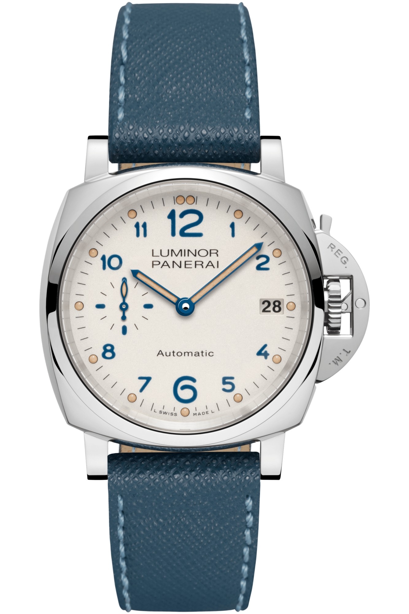 Panerai PAM00903 : Luminor Due 38 Automatic Stainless Steel / White