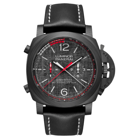 Panerai PAM01038 : Luminor 1950 47 Regatta Carbotech / Luna Rossa