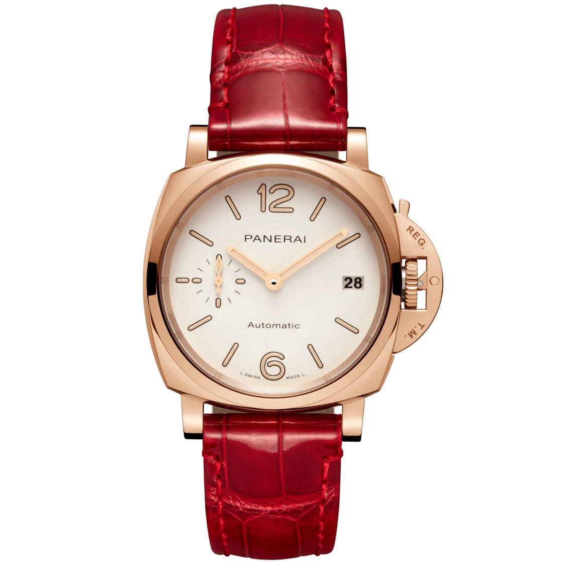 Panerai PAM01045 : Luminor Piccolo Due 38 Automatic Goldtech / White