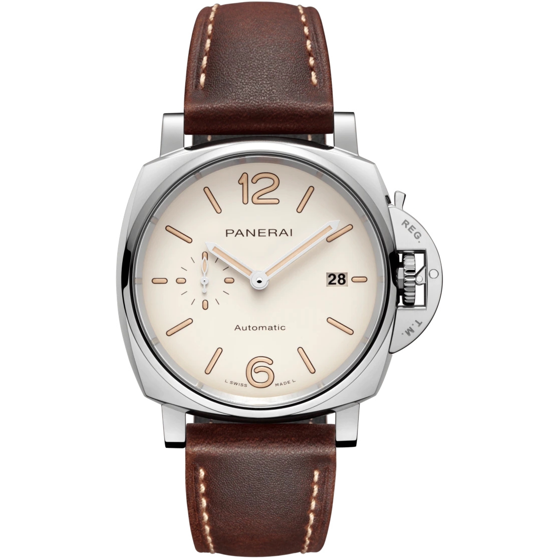 Panerai PAM01046 : Luminor Due 42 Automatic Stainless Steel / White