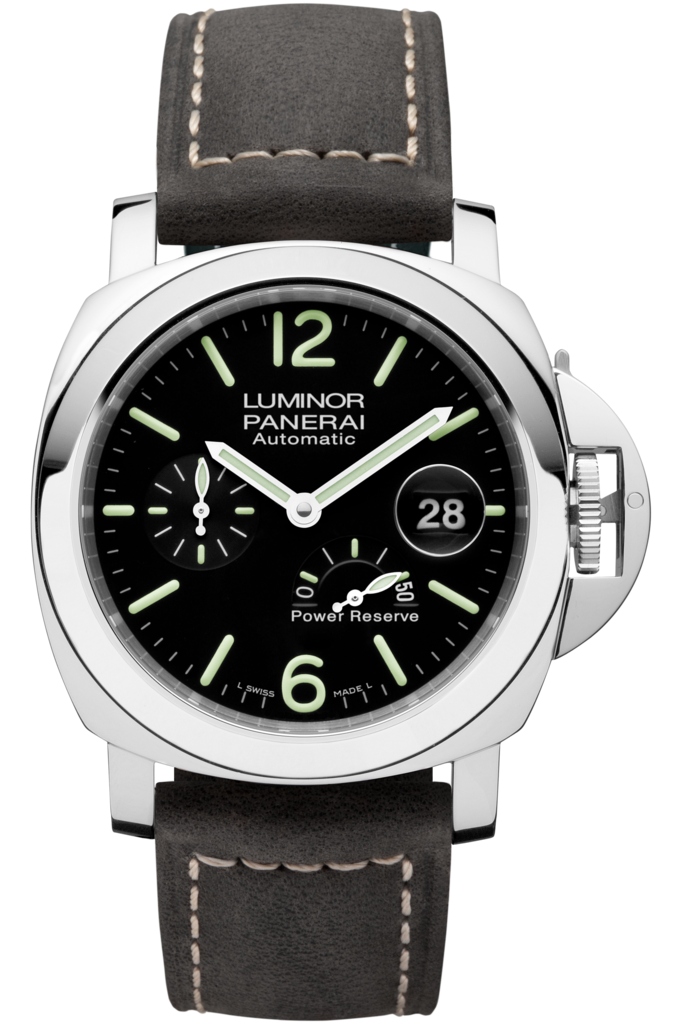 Panerai PAM01090 : Luminor 44 Power Reserve Automatic Stainless Steel / Black