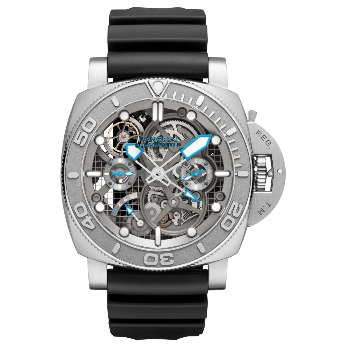 Panerai PAM01108 : Luminor Submersible Ecopangaea Tourbillon GMT Mike Horn