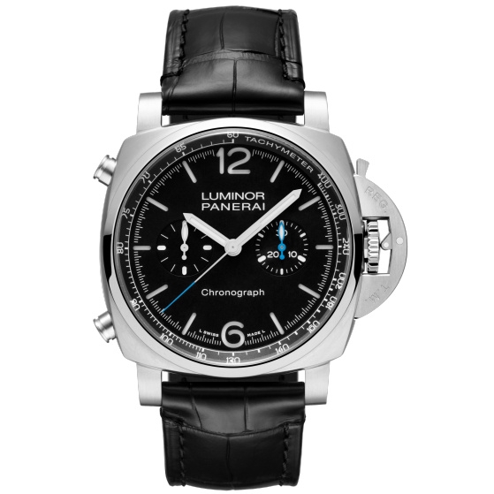 Panerai PAM01109 : Luminor 1950 Chrono 44 Stainless Steel / Black