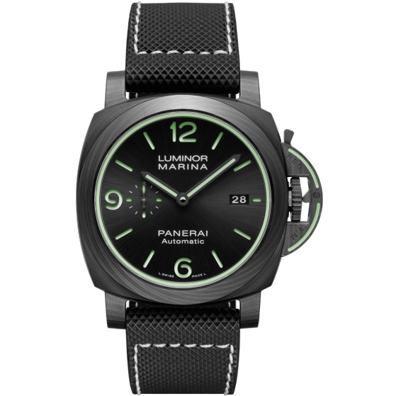 Panerai PAM01118 : Luminor 1950 44 3 Days Carbotech / Black