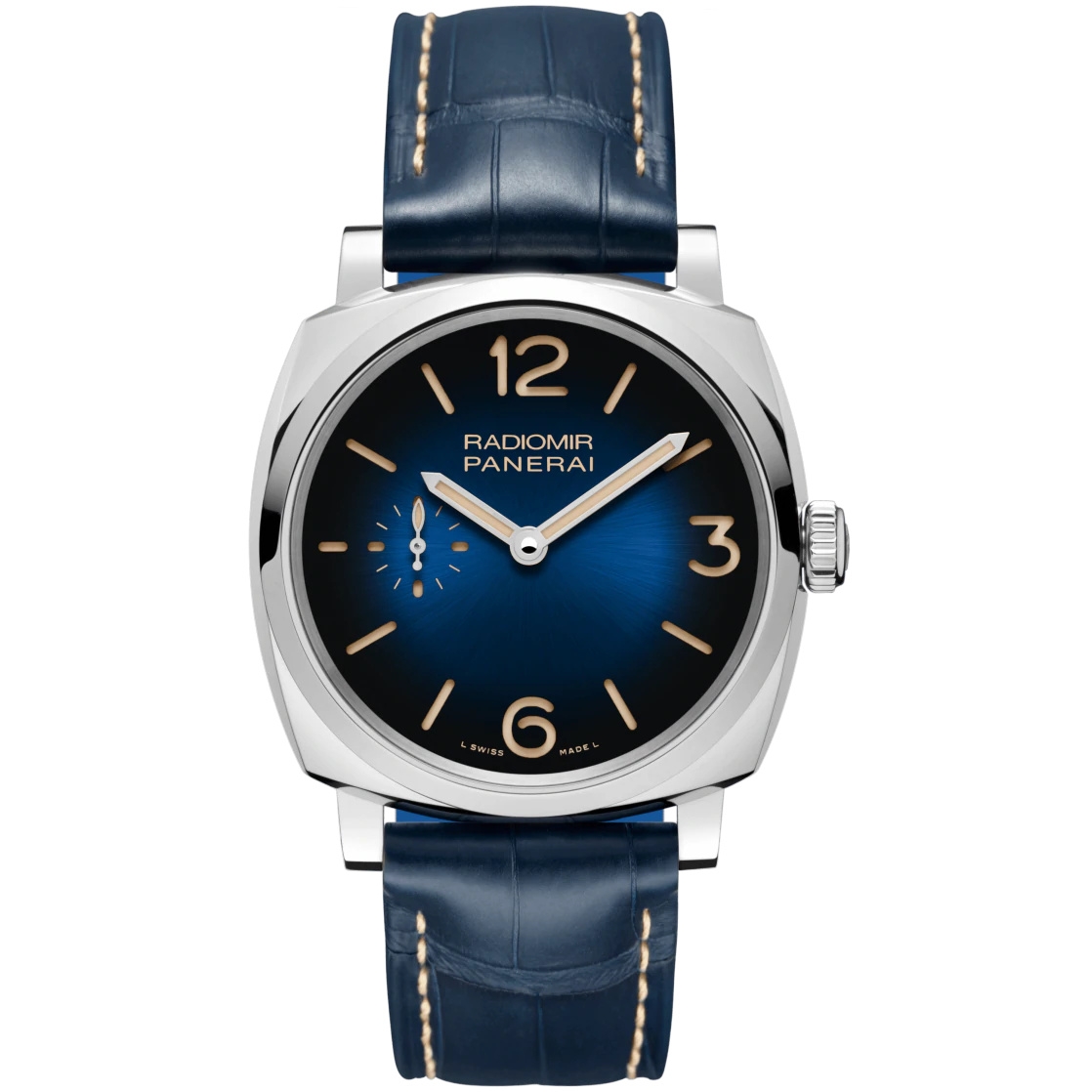 Panerai PAM01144 : Radiomir 1940 42 3 Days Automatic Stainless Steel / Blue