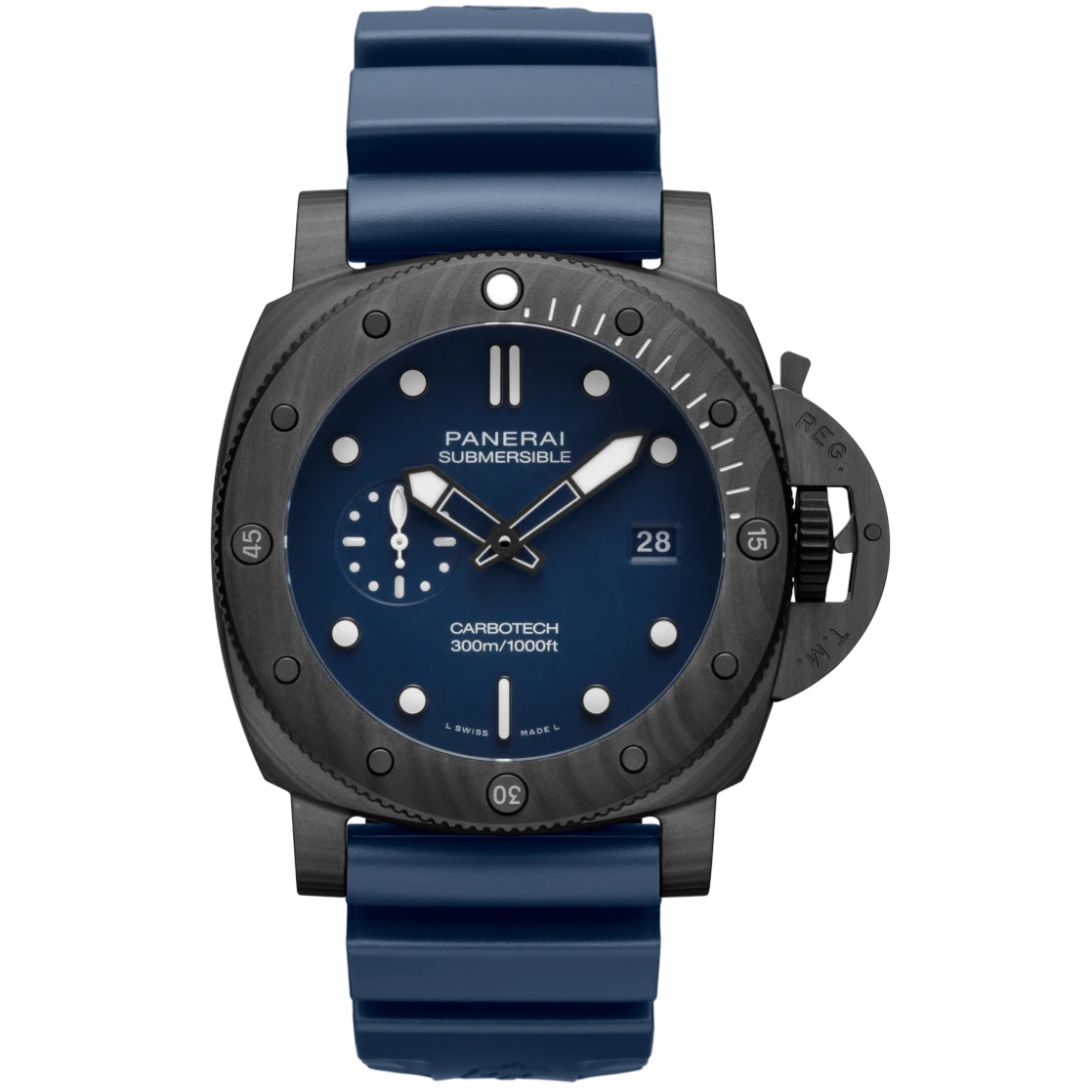 Panerai PAM01232 : Submersible QuarantaQuattro Carbotech Blu Abisso