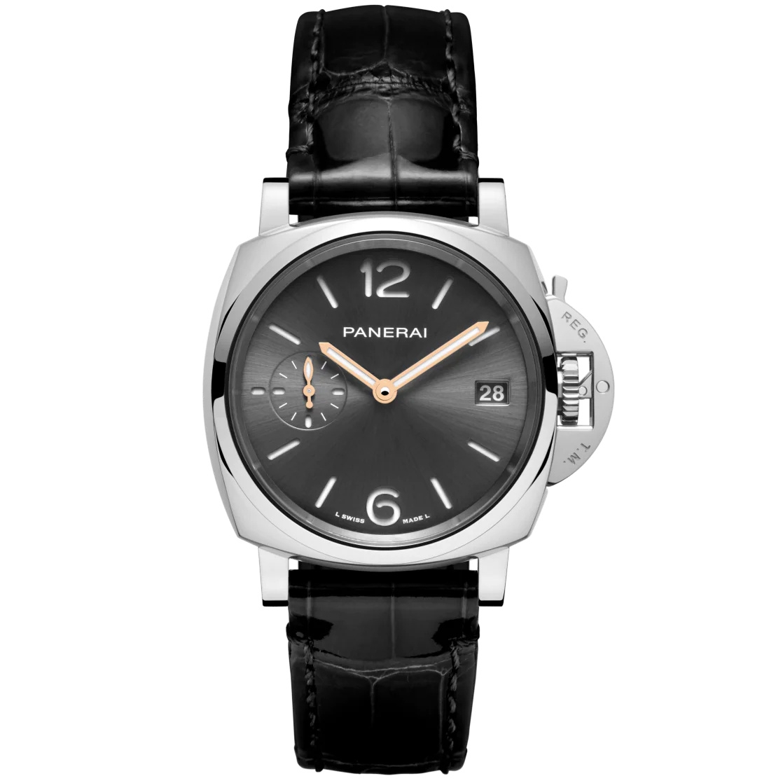 Panerai PAM01247 : Luminor Due 38 Automatic Stainless Steel / Grey