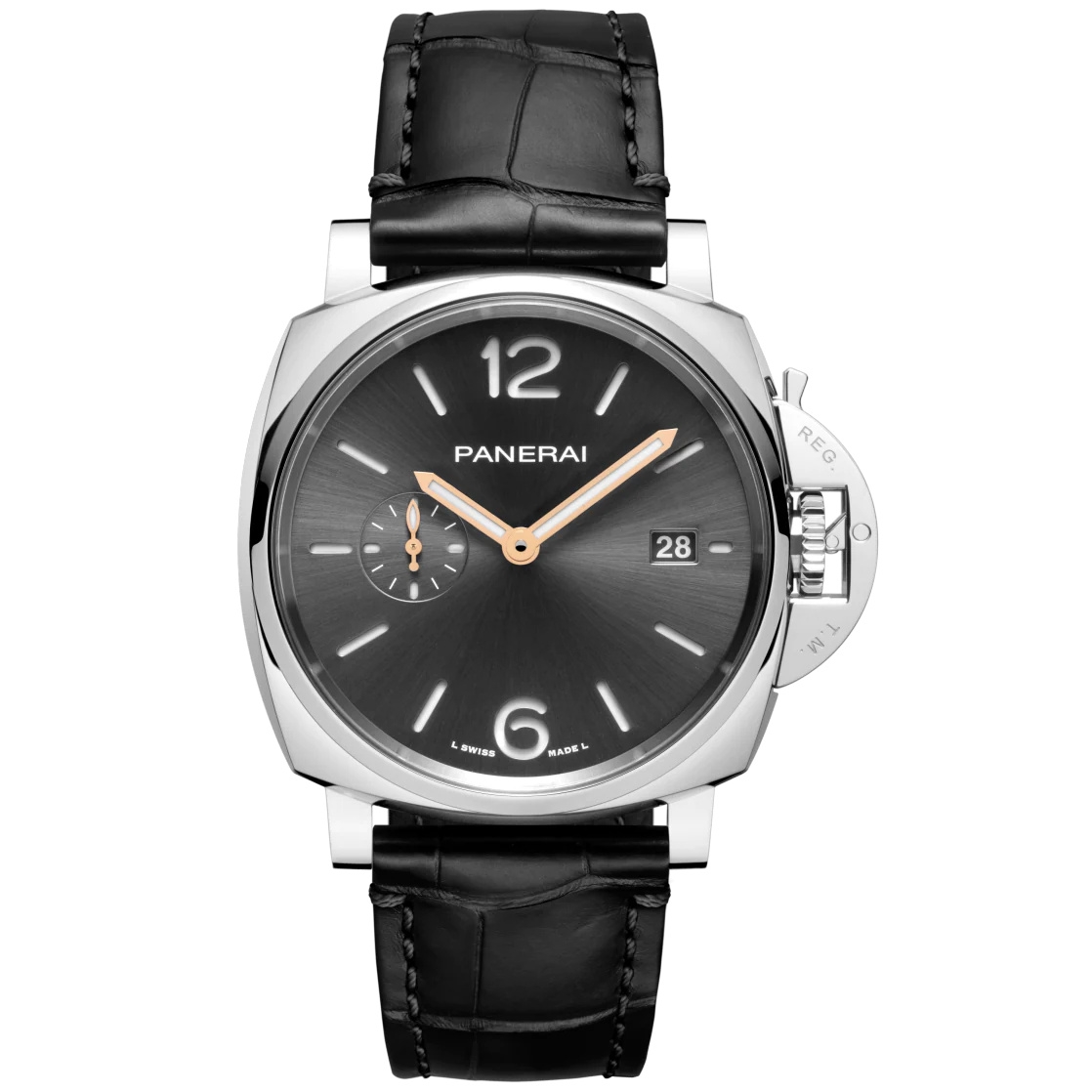 Panerai PAM01250 : Luminor Due 42 3 Days Date Stainless Steel / Grey