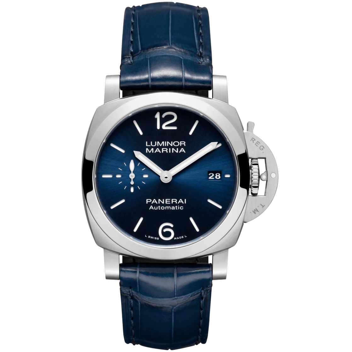 Panerai PAM01270 : Luminor Marina Quaranta Steel / Blue