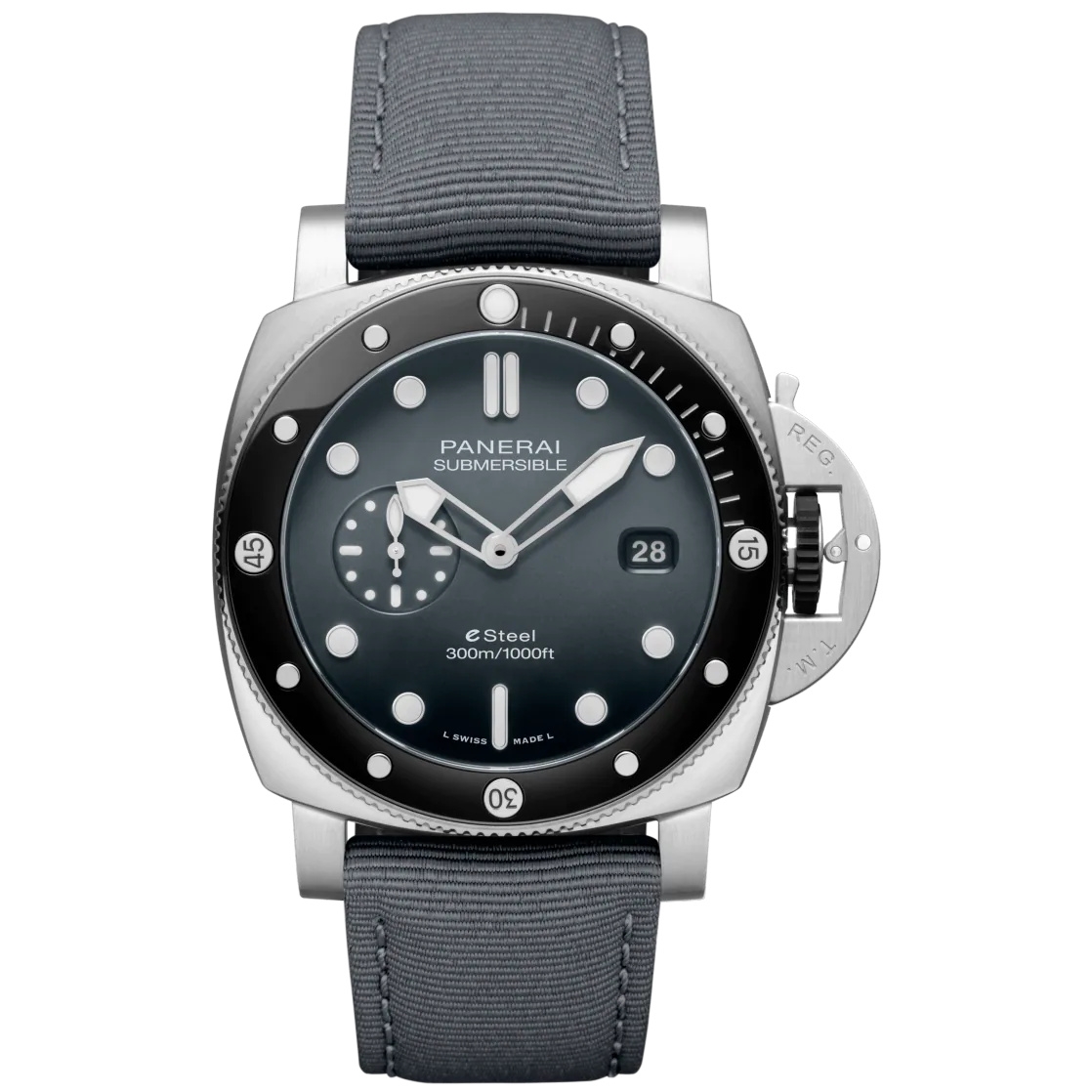 Panerai PAM01288 : Submersible QuarantaQuattro ESteel Grigio Roccia