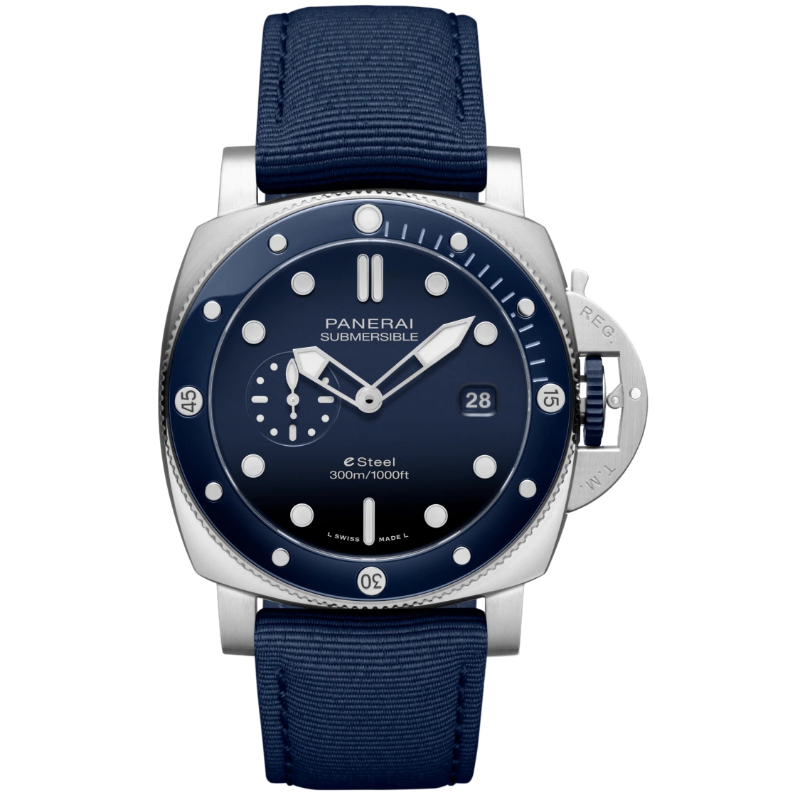 Panerai PAM01289 : Submersible QuarantaQuattro ESteel Blu Profondo