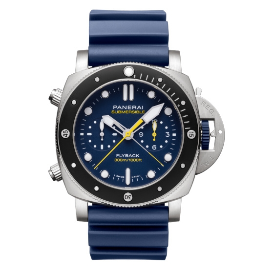 Panerai PAM01291 : Luminor Submersible 47 3 Days Chrono Flyback Mike Horn Edition