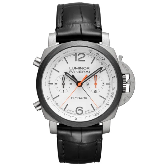 Panerai PAM01297 : Luminor 1950 44 Chrono Flyback Automatic Zebra