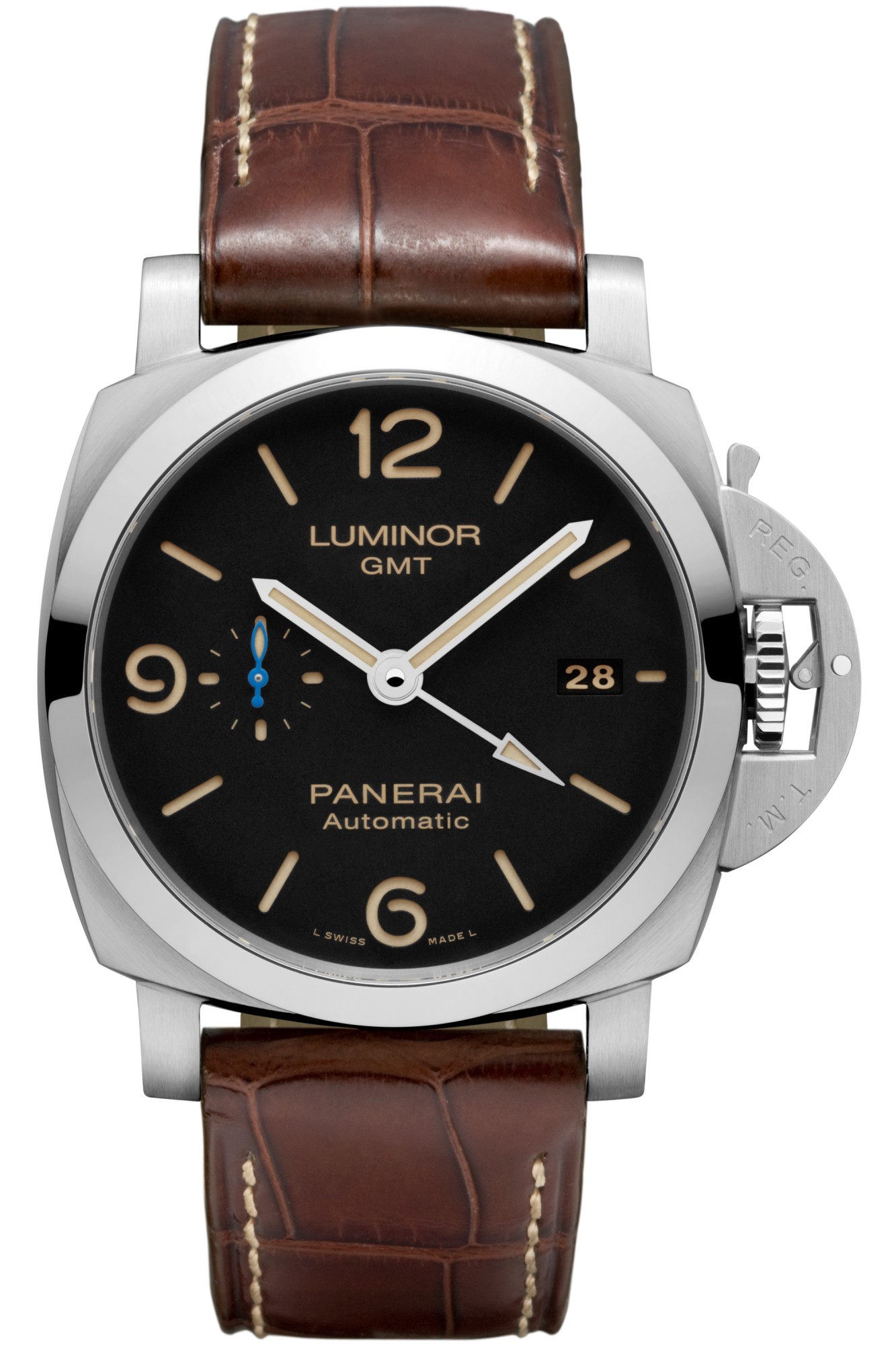 Panerai PAM01320 : Luminor 1950 3 Days GMT Automatic Acciaio 44mm