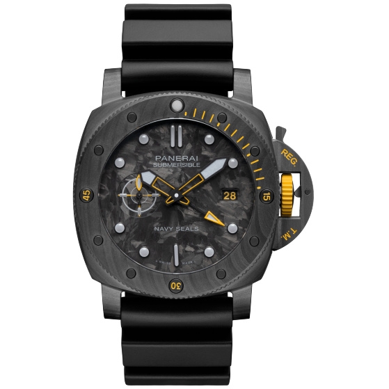 Panerai PAM01324 : Submersible GMT Carbotech Navy SEALs