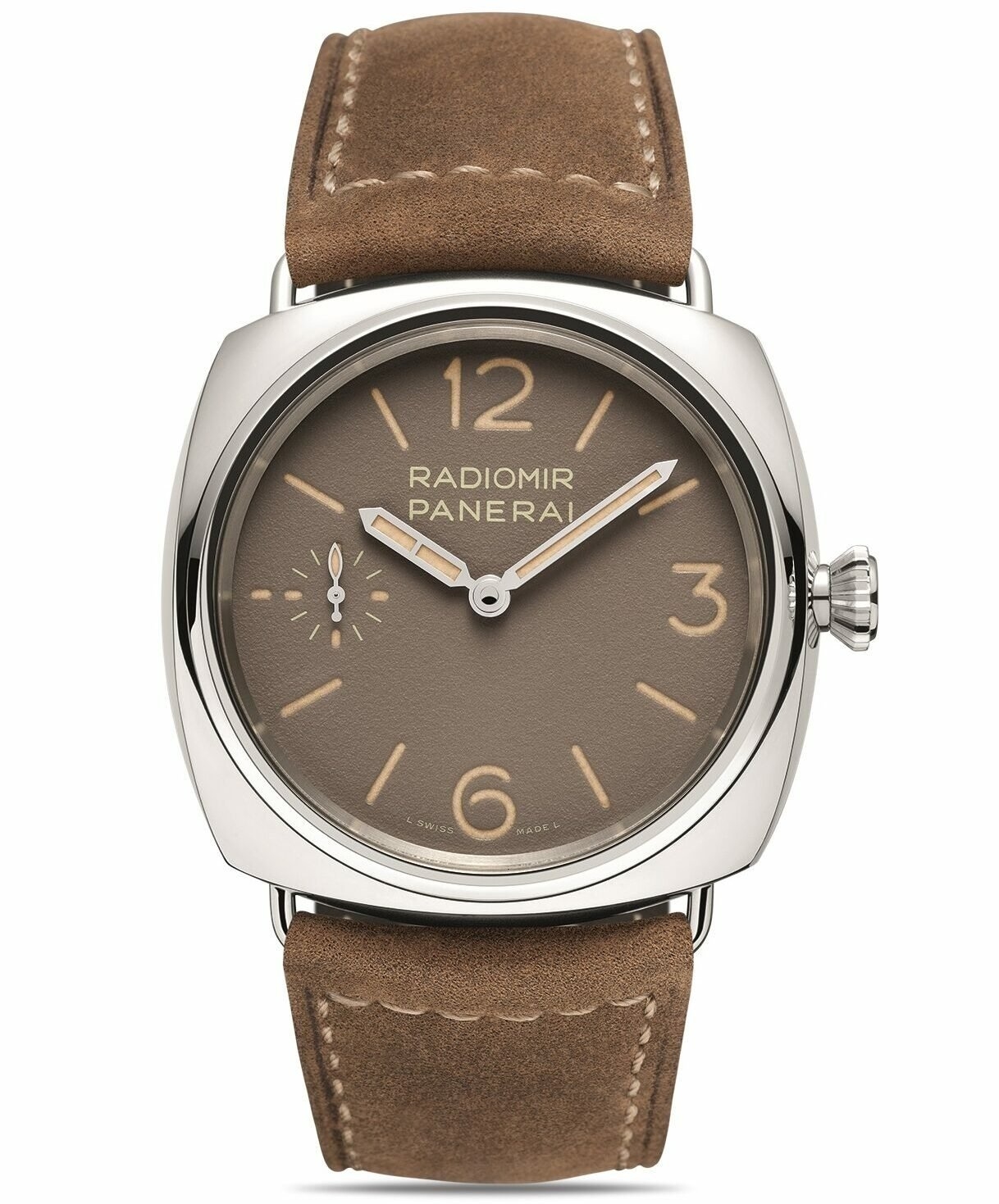 Panerai PAM01385 : Radiomir Officine Stainless Steel / Brown