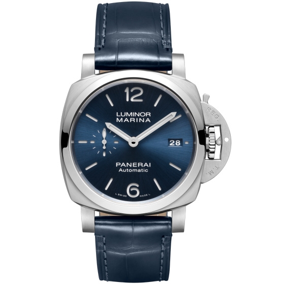 Panerai PAM01393 : Luminor 1950 Marina 42 3 Days Automatic Stainless Steel / Blue