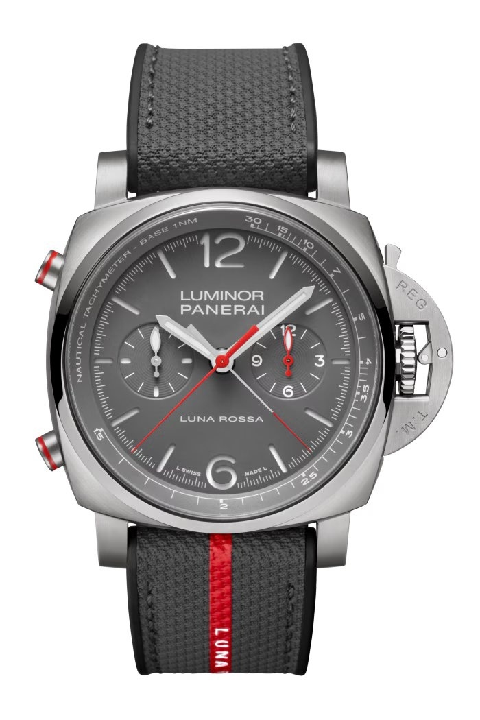 Panerai PAM01654 : Luminor 1950 44 Chrono Flyback Automatic Titanium  / Luna Rossa