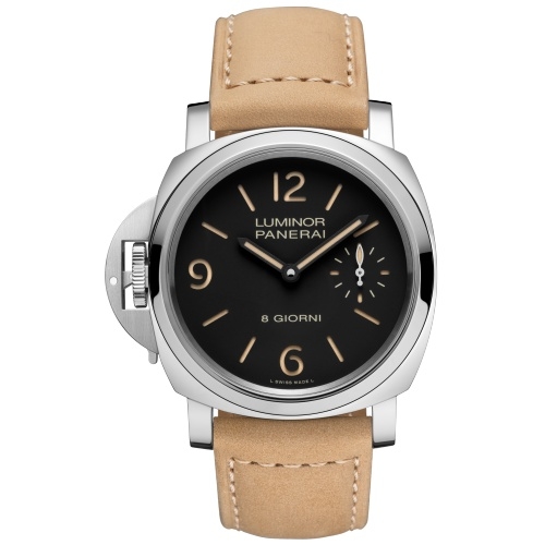 Panerai PAM01655 : Luminor Destro 44 8 Giorni Stainless Steel / Black