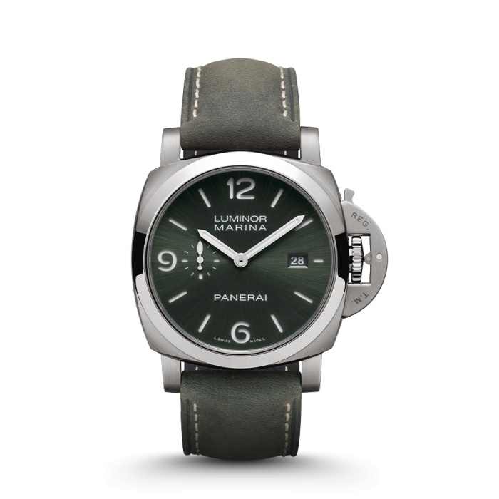 Panerai PAM03325 : Luminor Marina 44 3 Days Automatic Titanio Green